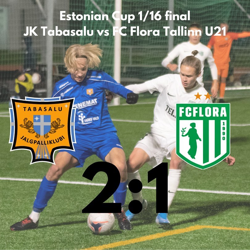 Esindus võitis Karikamängul FC Flora U21 seisuga 2:1