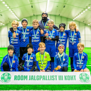2010 grupi poisid saavutasid Flora Nike Cupil “Rõõm jalgpallist” 3.koha