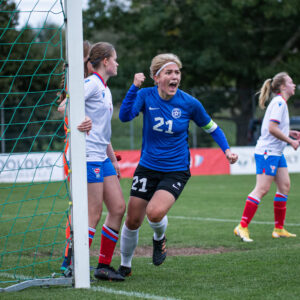 Neidude U19 koondise mängul võit Fääri saarte üle tuli Eestile