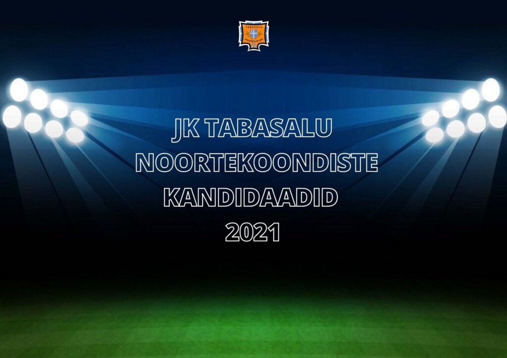 JK Tabasalu noortekoondiste kandidaadid 2021