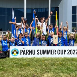 Meie klubi noored osalesid Pärnu Summer Cupil väga edukalt