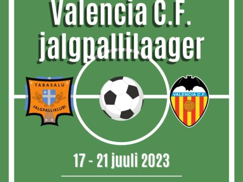 JK Tabasalu Valencia CF jalgpallilaager 2023