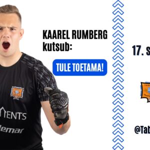 MÄNGUPÄEV! Esindusmeeskond võõrustab FC Tallinnat kell 19:00