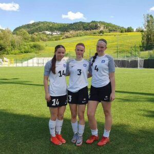 JK Tabasalu 3 tüdrukut viibivad U17 koondisega San Marinos sõprusturniiril