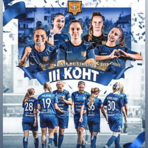 Meie esindusnaiskond kindlustas endale Naiste Meistriliiga III koha!