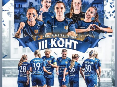 Meie esindusnaiskond kindlustas endale Naiste Meistriliiga III koha!