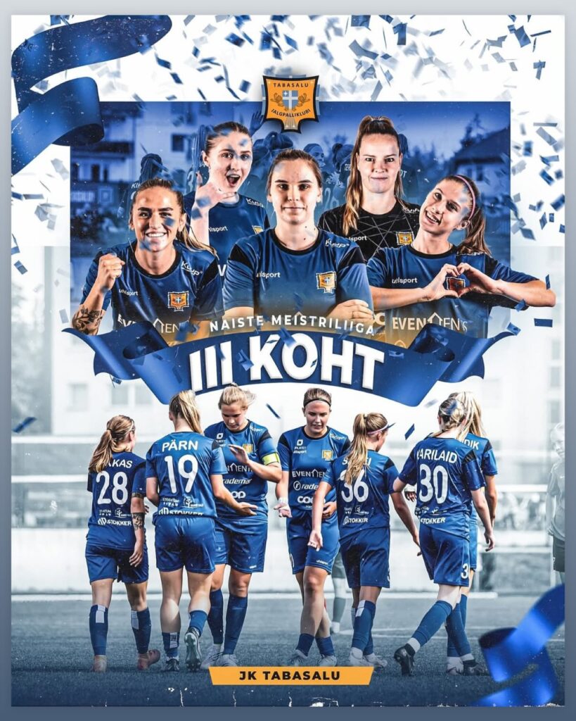 Meie esindusnaiskond kindlustas endale Naiste Meistriliiga III koha!