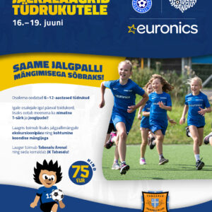 Euronicsi tüdrukute jalgpallilaager Tabasalu Arenal 16.-19.06.2025