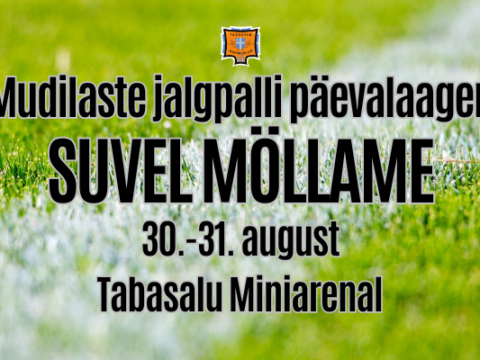JK Tabasalu mudilaste jalgpalli päevalaager toimub 30.-31.augustil
