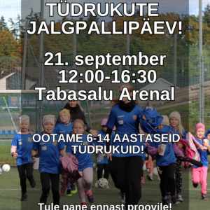 Jalgpall kutsub tüdrukuid staadionile!