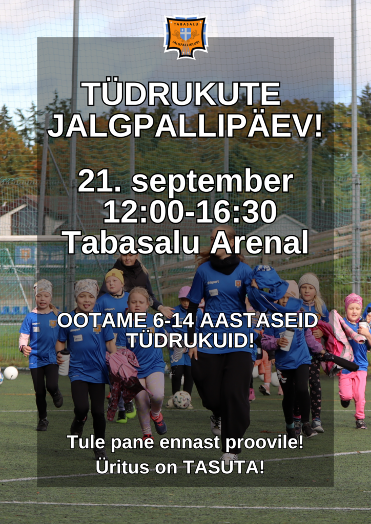Jalgpall kutsub tüdrukuid staadionile!