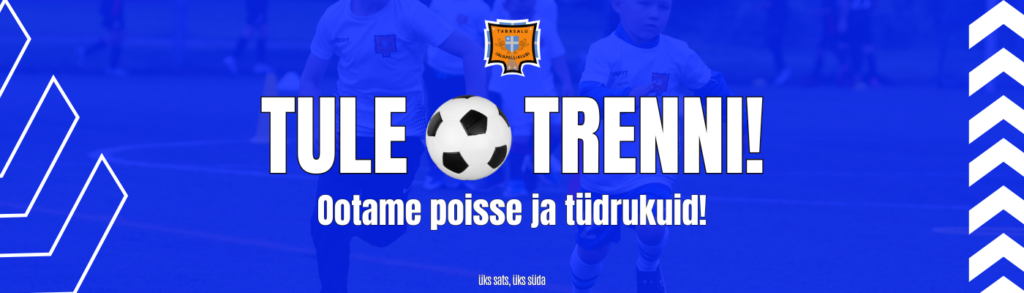 TÄNA 19.08 kell 13 toimub 2018 sünniaastaga poiste esimene trenn!