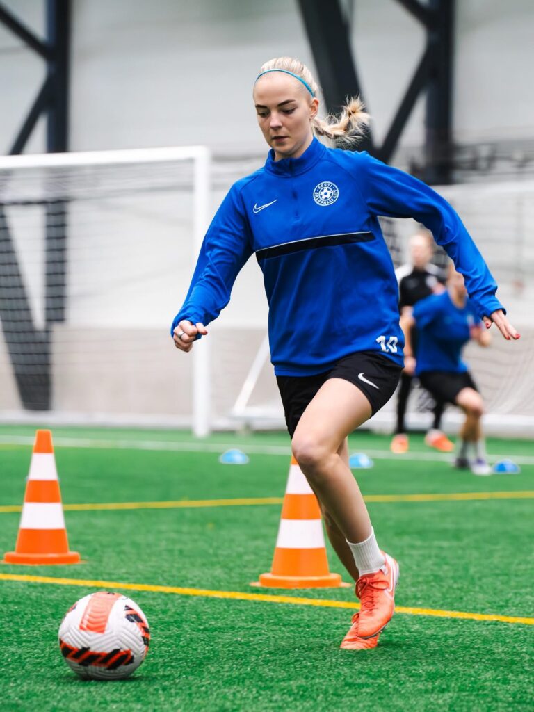 Meie naiskonna mängijad Salei ja Ilisson osalevad naiste koondise kogunemisel