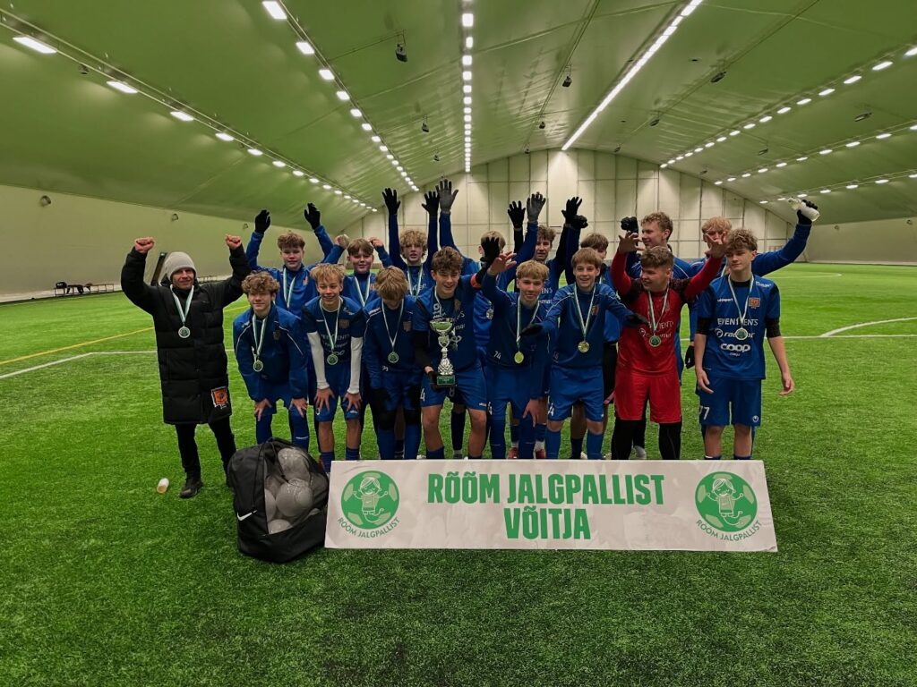 Rõõm Jalgpallist turniiri I koht ja Reval Cupilt II koht!