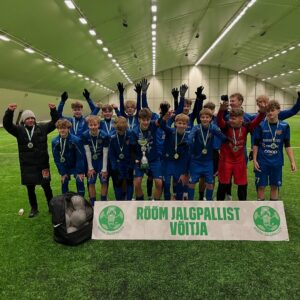 Rõõm Jalgpallist turniiri I koht ja Reval Cupilt II koht!