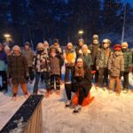 Meie tüdrukud käisid üheskoos talverõõme nautimas