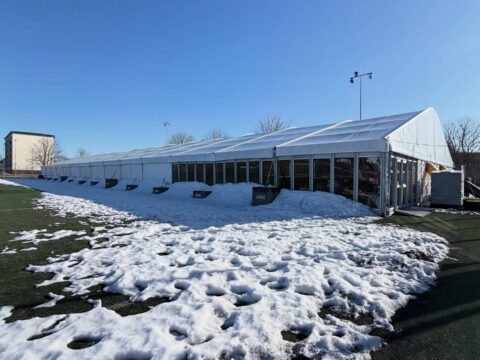 JK Tabasalu mängijad treenivad ka järgmisel talvel soojas treeningtelgis!