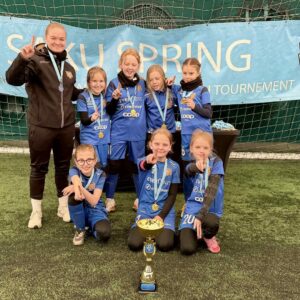 Meie 2017 tüdrukud tõid Saku Spring Cupilt koju võidukarika!