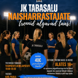 JK Tabasalu naisharrastajad alustavad taas trennidega!