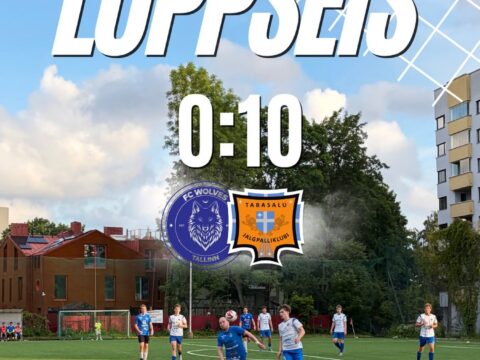 Esindusmeeskond pääses Tipneri 1/64-finaalis edasi ülekaaluka võiduga FC Tallinna Wolves üle!
