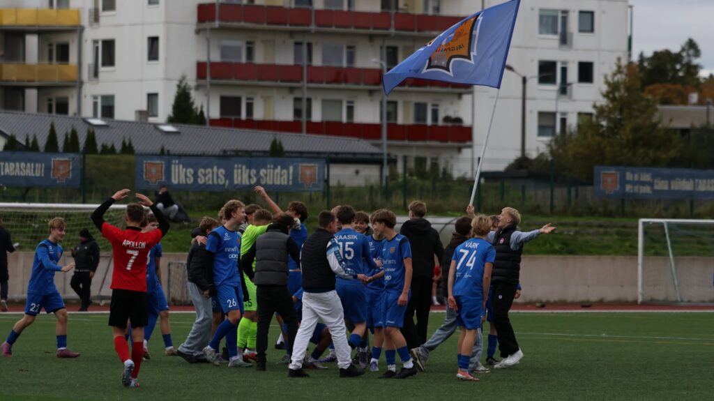 U16 tõusis liigatabeli tippu